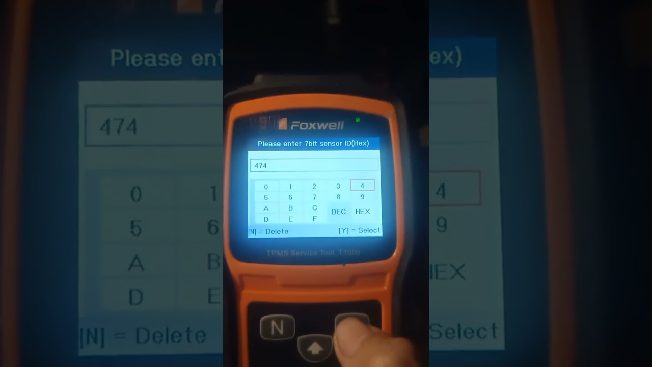 Programming TPMS by Foxwell T1000