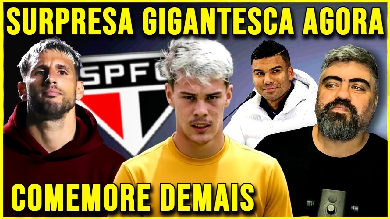 ASSINA AGORA SIM!!! SÃO PAULO TEM MUDANÇA GIGANTESCA BOMBÁSTICA! SPFC BATE O MARTELO COM ATACANTE!