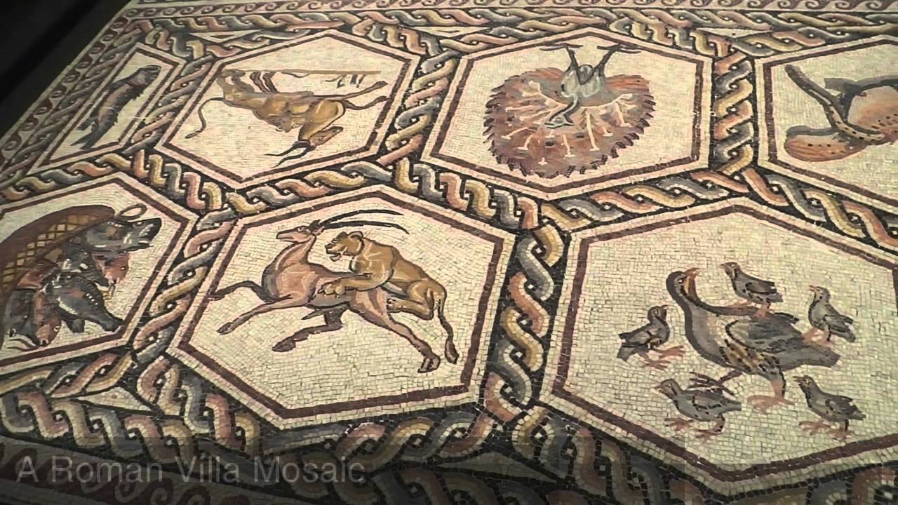 Mosaic Floor from Lod Israel at the Columbus Museum of Art