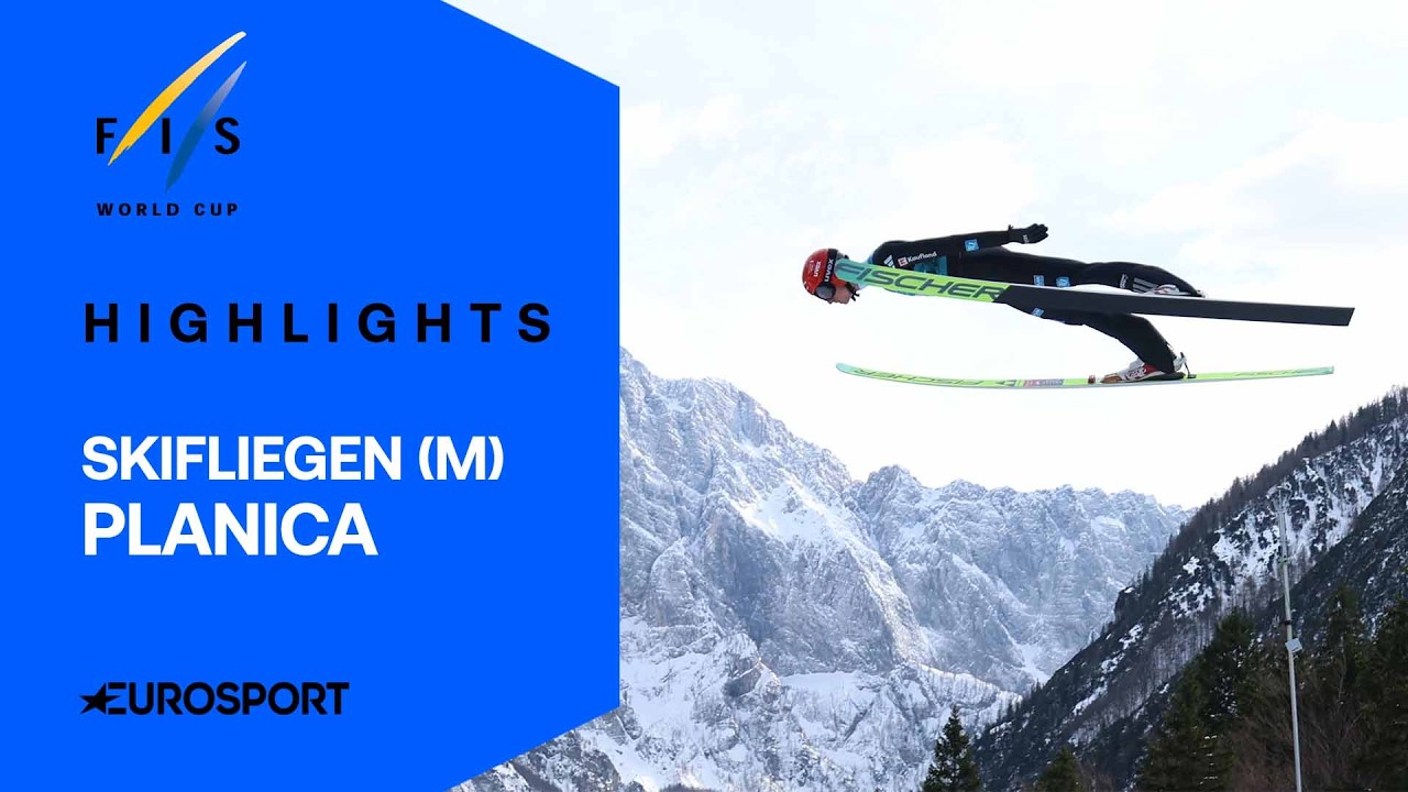 Sturz nach Monster-Flug &uuml;berschattet slowenische Party | Highlights deutsch | Planica | Skifliegen