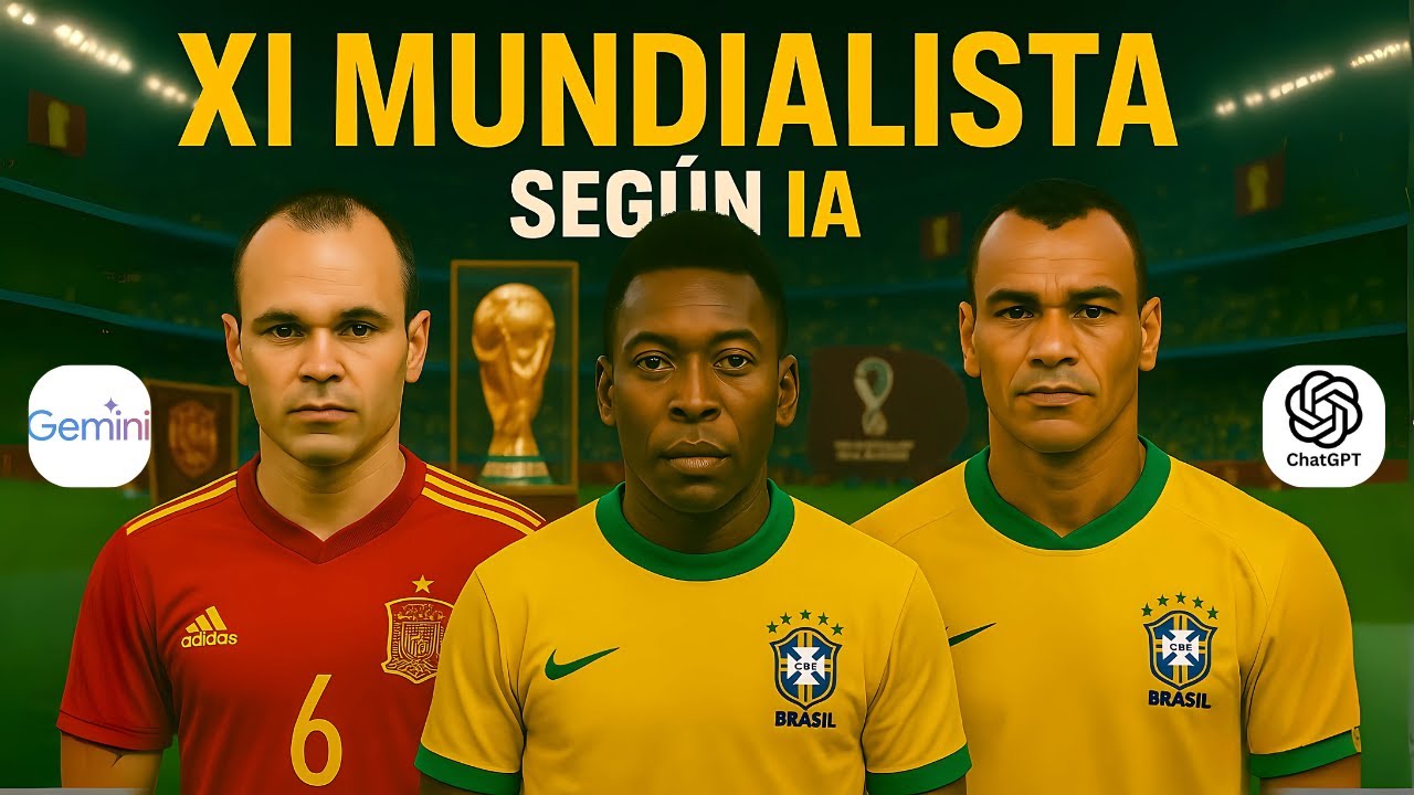 Mejor 11 de la Historia de los Mundiales elegido por IA