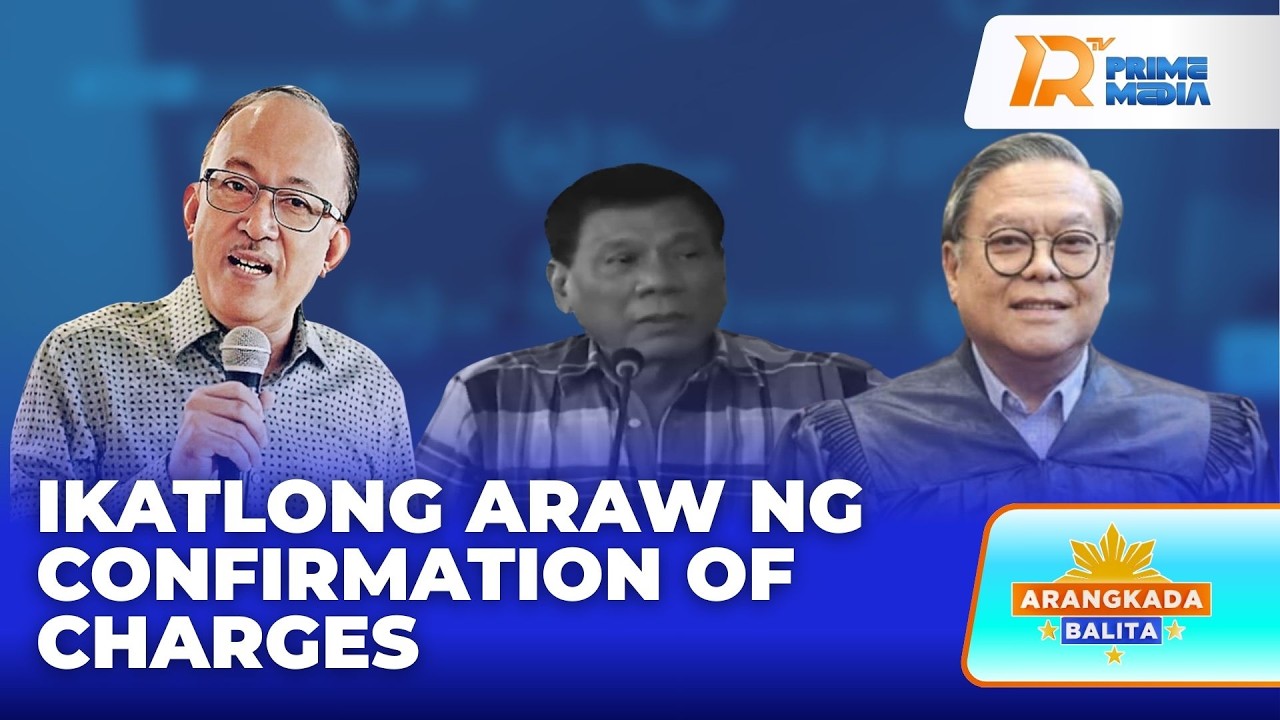 Defense Team ni Rodrigo Duterte, Sasagot sa Prosecution sa Day 3 ng ICC | Arangkada Balita