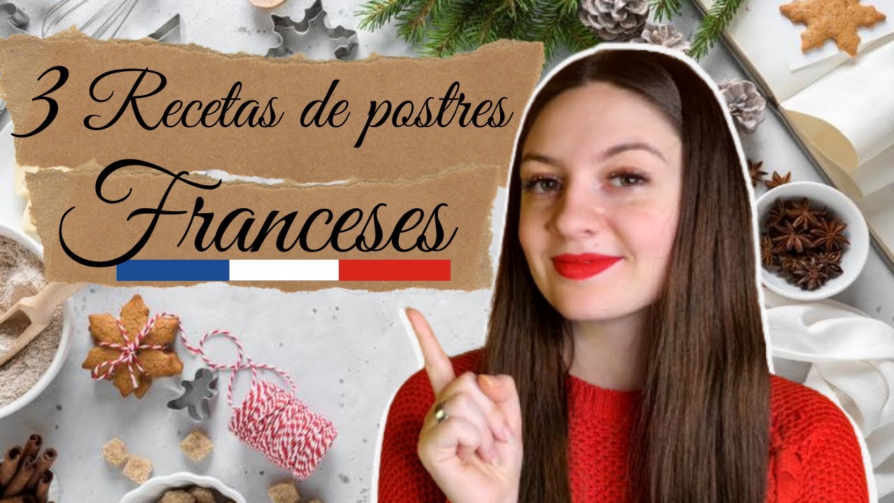 🍰 3 postres franceses que quizas conoces 🤷🏻‍♀️ | Receta fácil 🥰 | La Francesita 🇲🇫