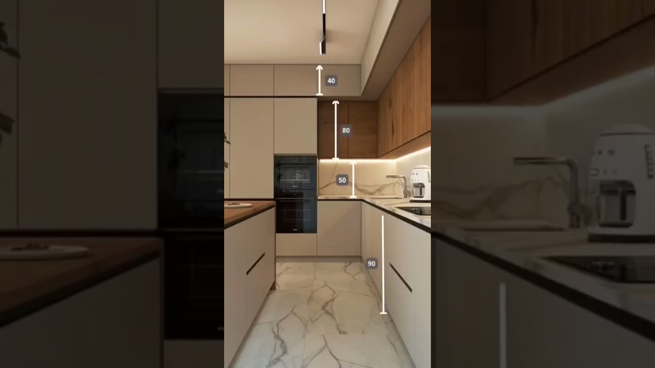 kitchen ideal height, counter height #affordableprice #interiordesign #interior #homeinterior