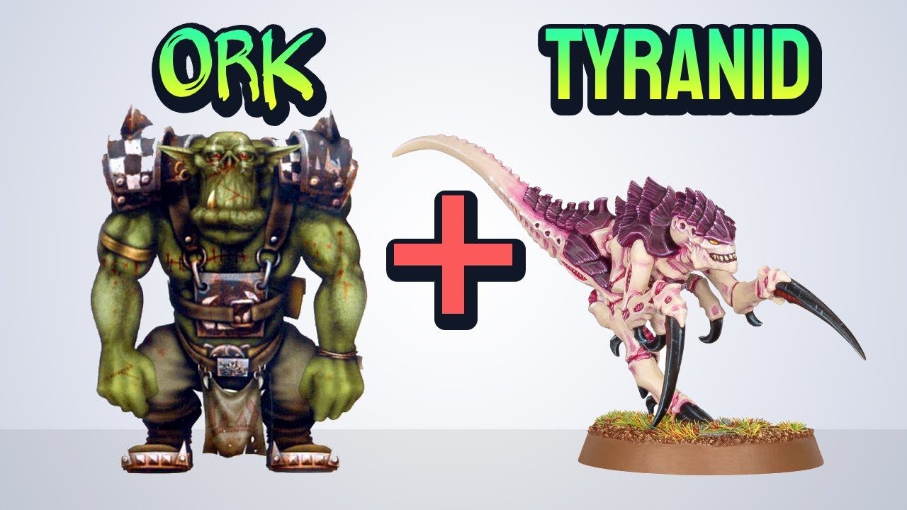 Ork Genestealers! Rare Hybrids from Warhammer 40k