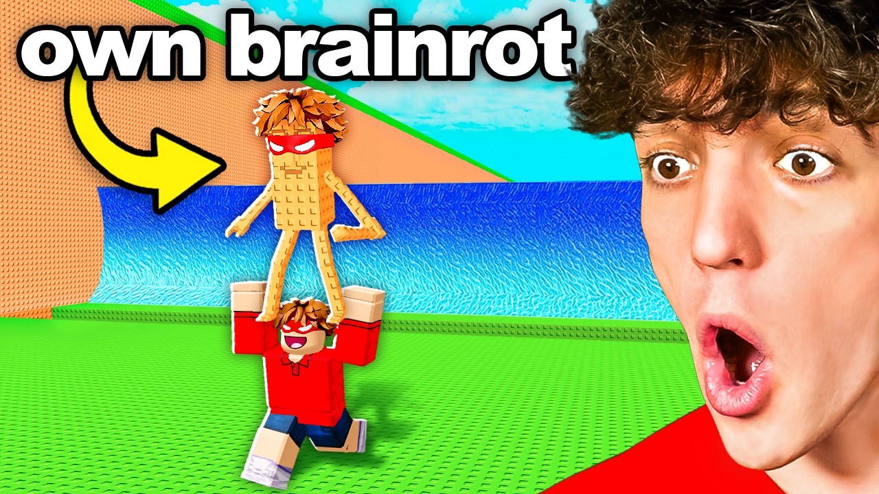 I Got My OWN Brainrot In Escape Tsunami!