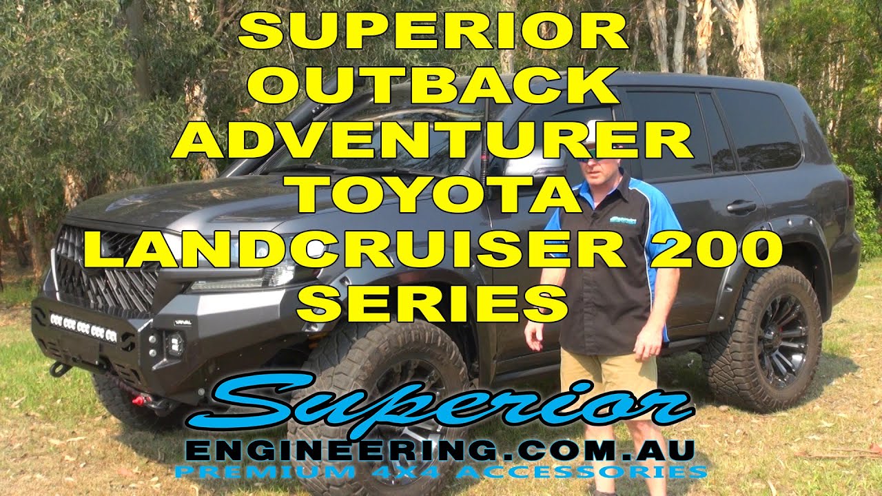 Superior Engineering Outback Adventurer Kit for the Toyota Landcruiser 200 Series