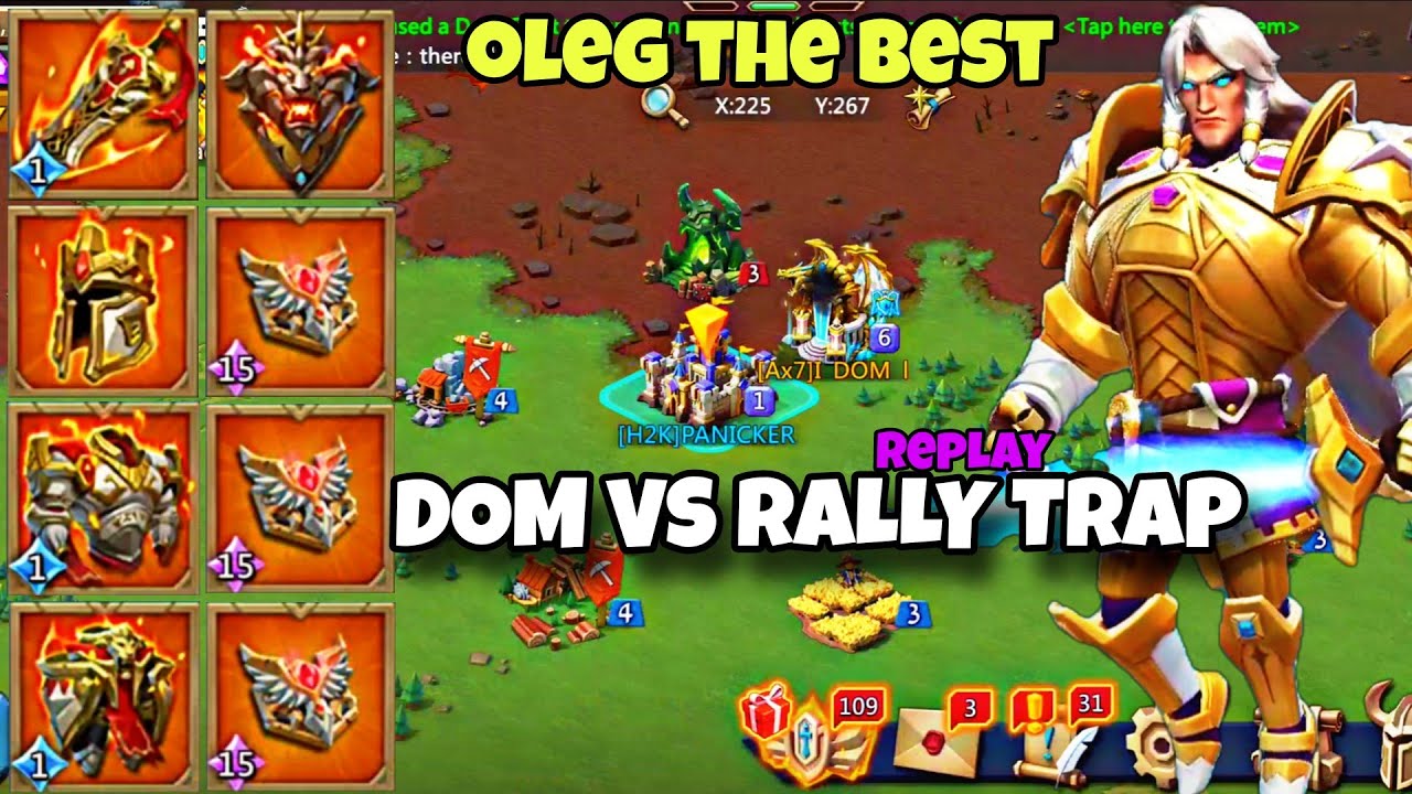 ДОМ ПРОТИВ РАЛЛИ-ТРАПА | #rallytraplordsmobile #rallytrap #lordsmobile