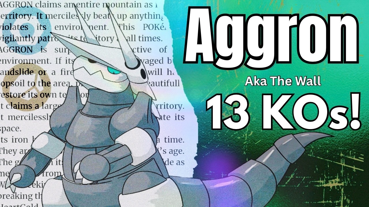 Aggron is STILL a menace in legends Z-A ranked battles lol