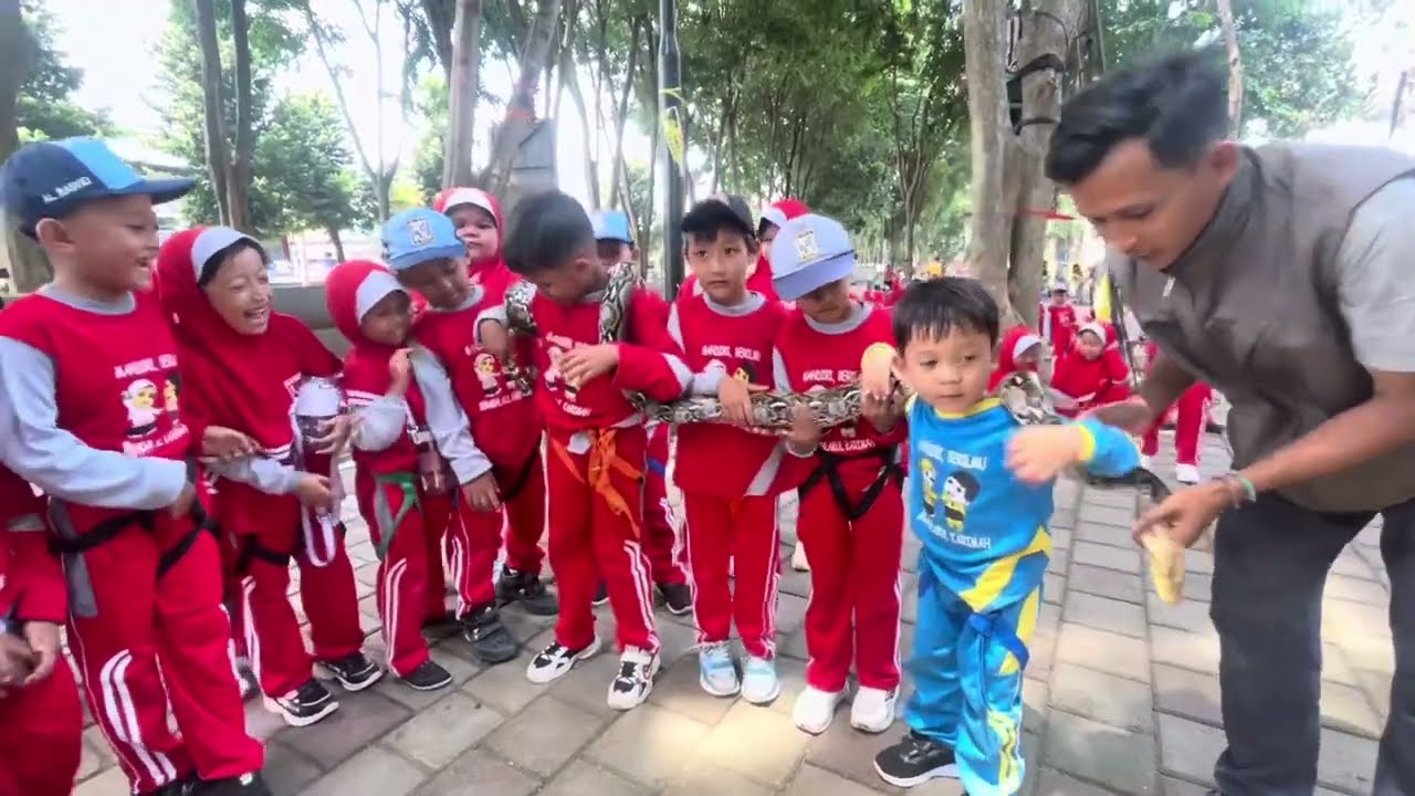 Outbound kids & moms KB IT AL RASYID bersama smart outbound kids.