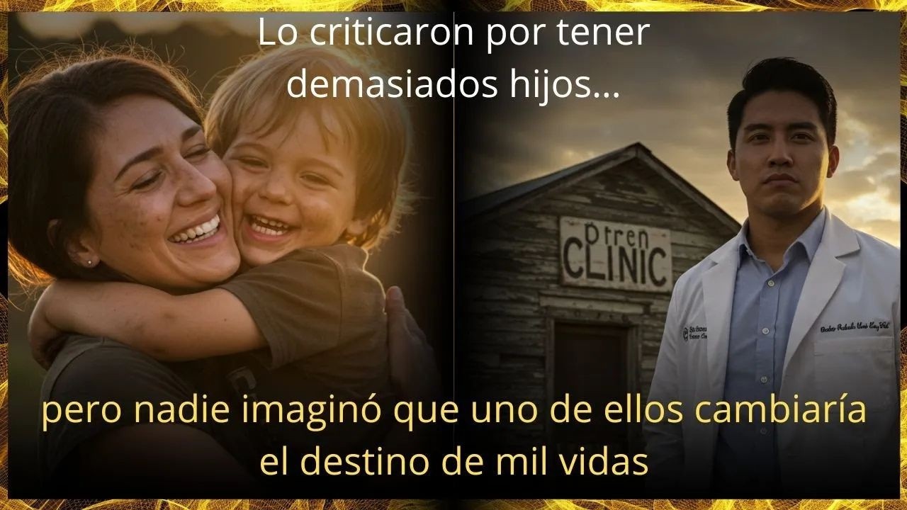 Lo criticaron por tener demasiados hijos… pero nadie imaginó que uno de ellos cambiaría el destino