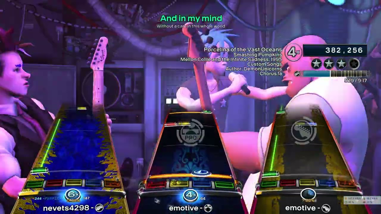 Porcelina of the Vast Ocens (1995) By Smashing Pumpkins - Band Ones Rock Band 3 Deluxe RPCS3