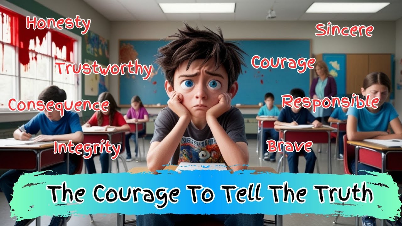 The Courage To Tell The Truth | Be Sincere & Take Responsible |Bedtime Story | Motivation Kids Story