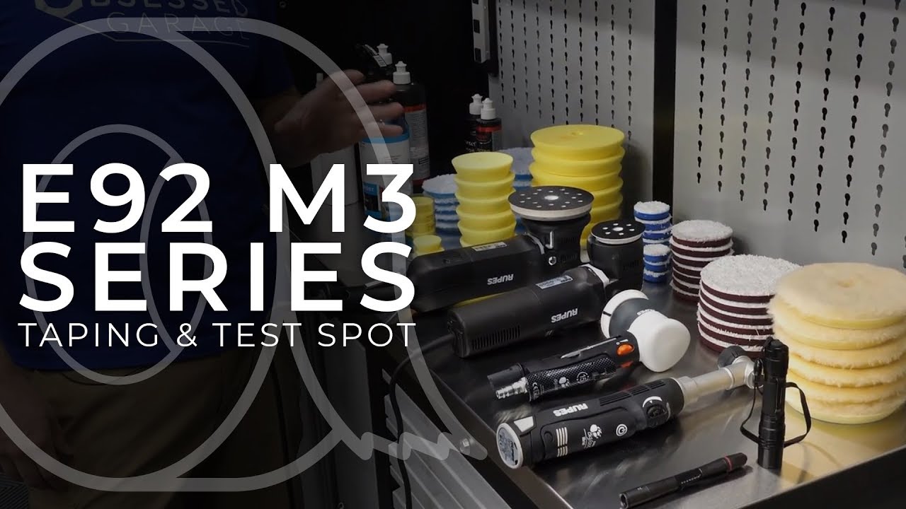 Dialing In My E92 M3 : E4 - Taping & Test Spot