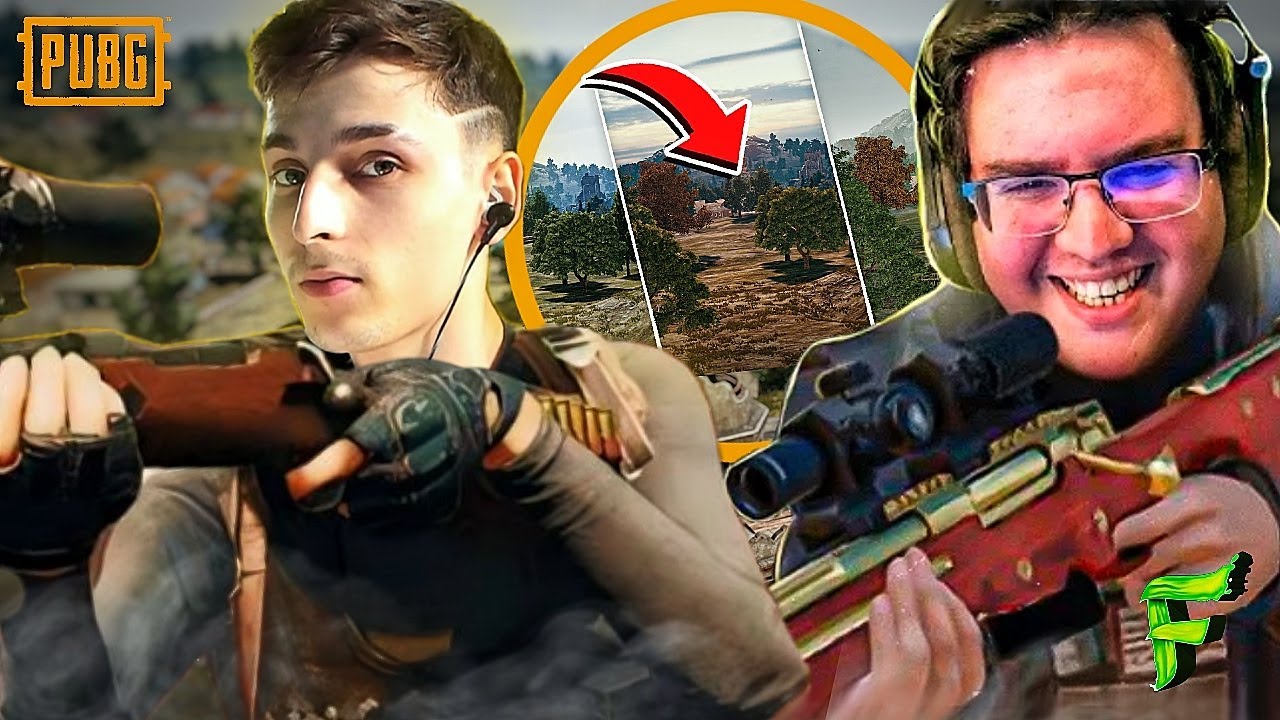 JOGANDO ERANGEL RAIZ DE SNIPER! Duo Tecnosh