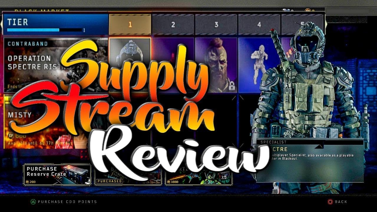 Operation Spectre Rising Supply Stream Review (COD BO4)