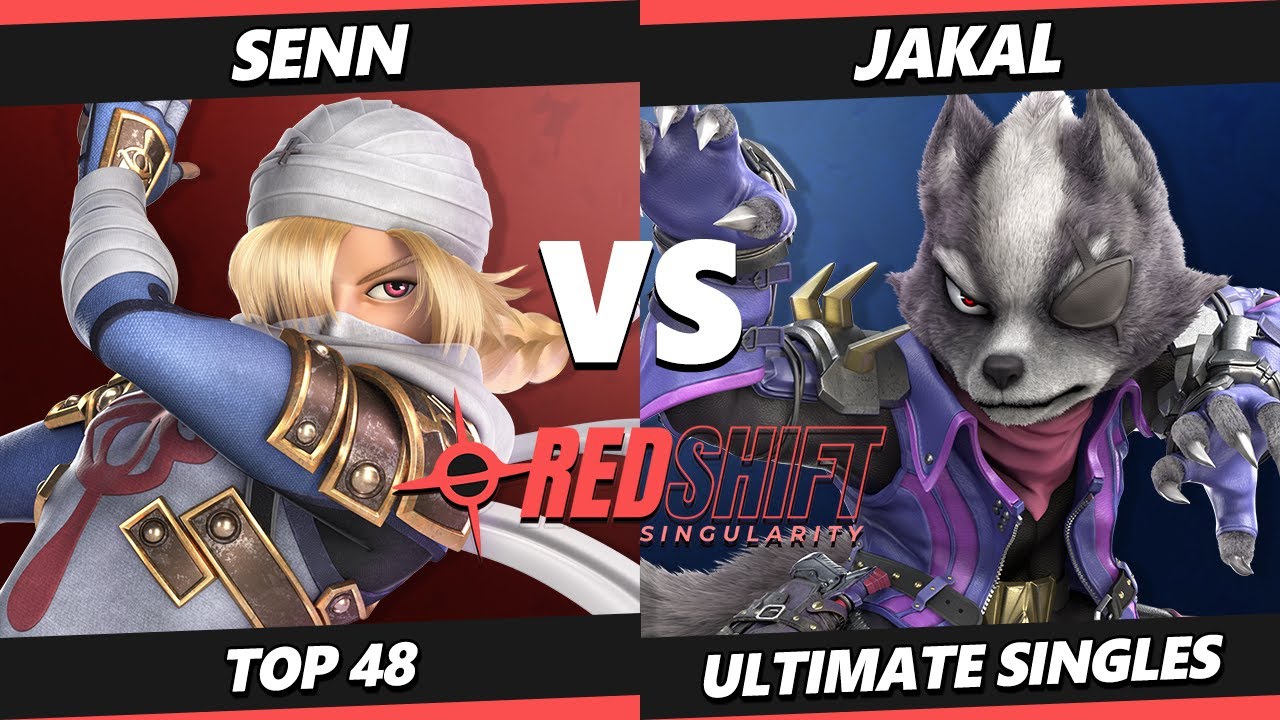 RedShift: Singularity - Senn (Sheik) Vs. Jakal (Wolf) Smash Ultimate - SSBU