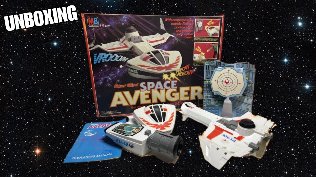 Milton Bradley SPACE AVENGER: распаковка, демоверсия и обзор!