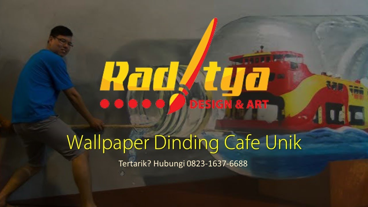 TERBAIK...!!! Wallpaper Dinding Cafe Unik Cocok Untuk Menarik Minat Pelanggan Baru