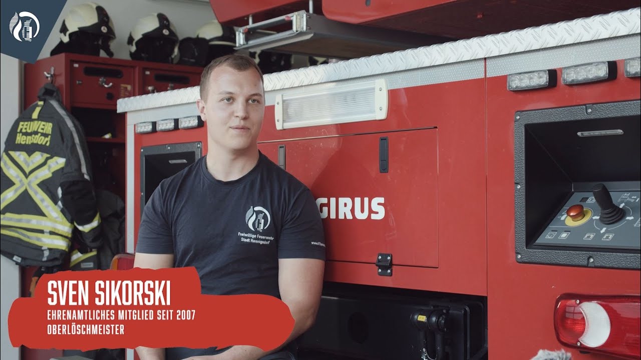 112 Jahre Freiwillige Feuerwehr Hennigsdorf - Sven im Interview