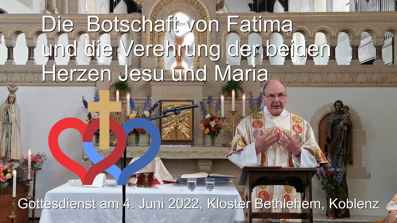 Die Botschaft von Fatima und die Verehrung der beiden Herzen Jesu und Maria