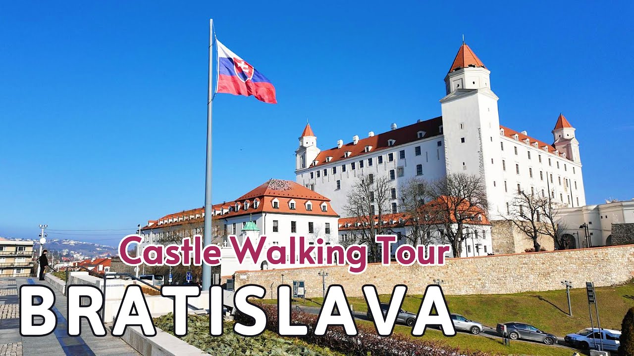 BRATISLAVA Beautiful Castle, February 2025 l 4K Walking Tour