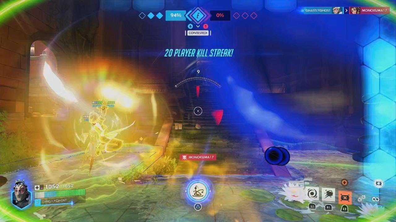 Overwatch : Sigma's Balls Gone Wild!!! 20 kill streak!