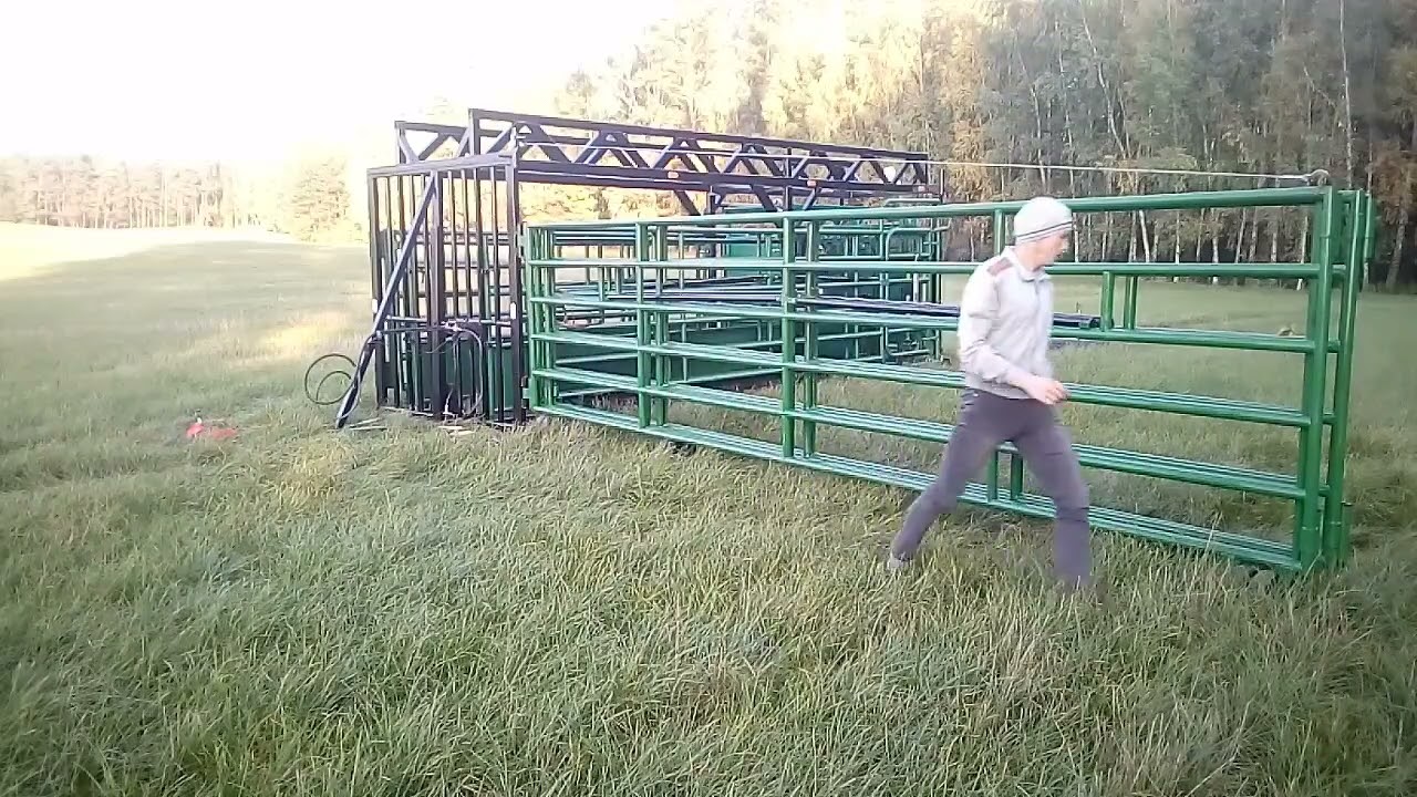 Zagroda przejezdna dla bydla mięsnego Arbik