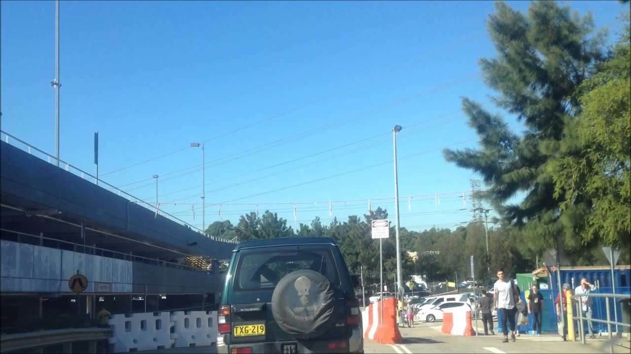 Sydney Olympic Park Drive including DFO Homebush