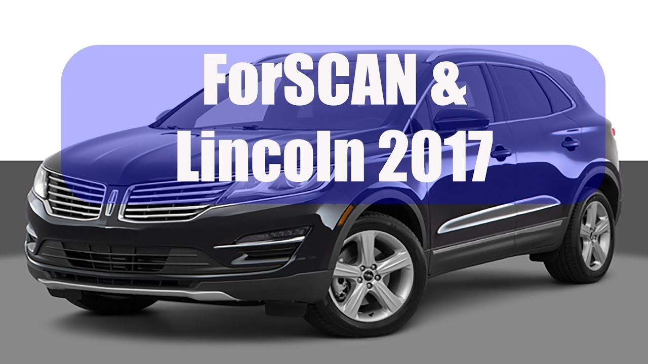 ForSCAN.  Диагностика линкольн 2017. прочитать ошибки.