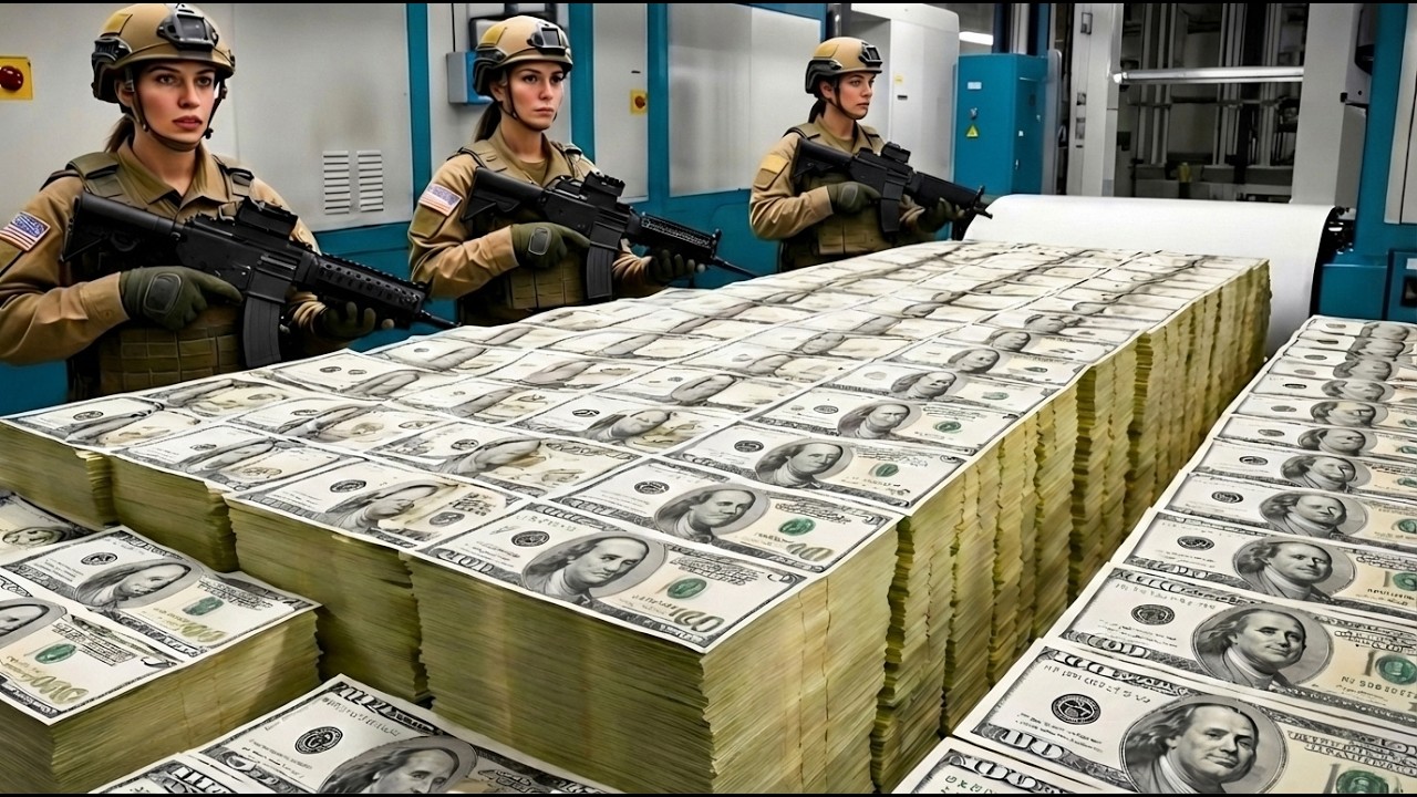 How the $100 Bill is Made – Inside America's Ultra Secure Money Factory 💵