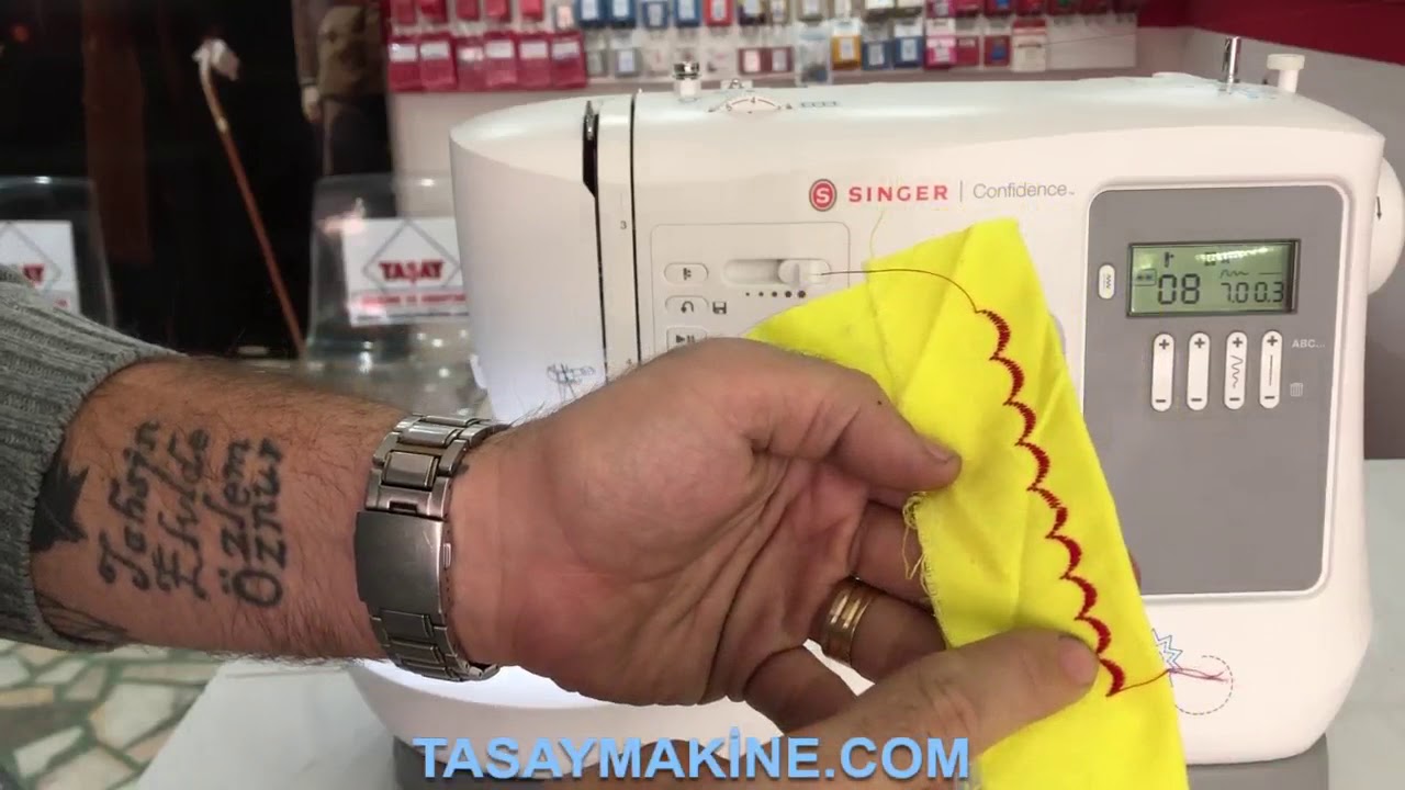 SINGER CONFIDENCE 7640 Dikiş Makinesi Kullanımı