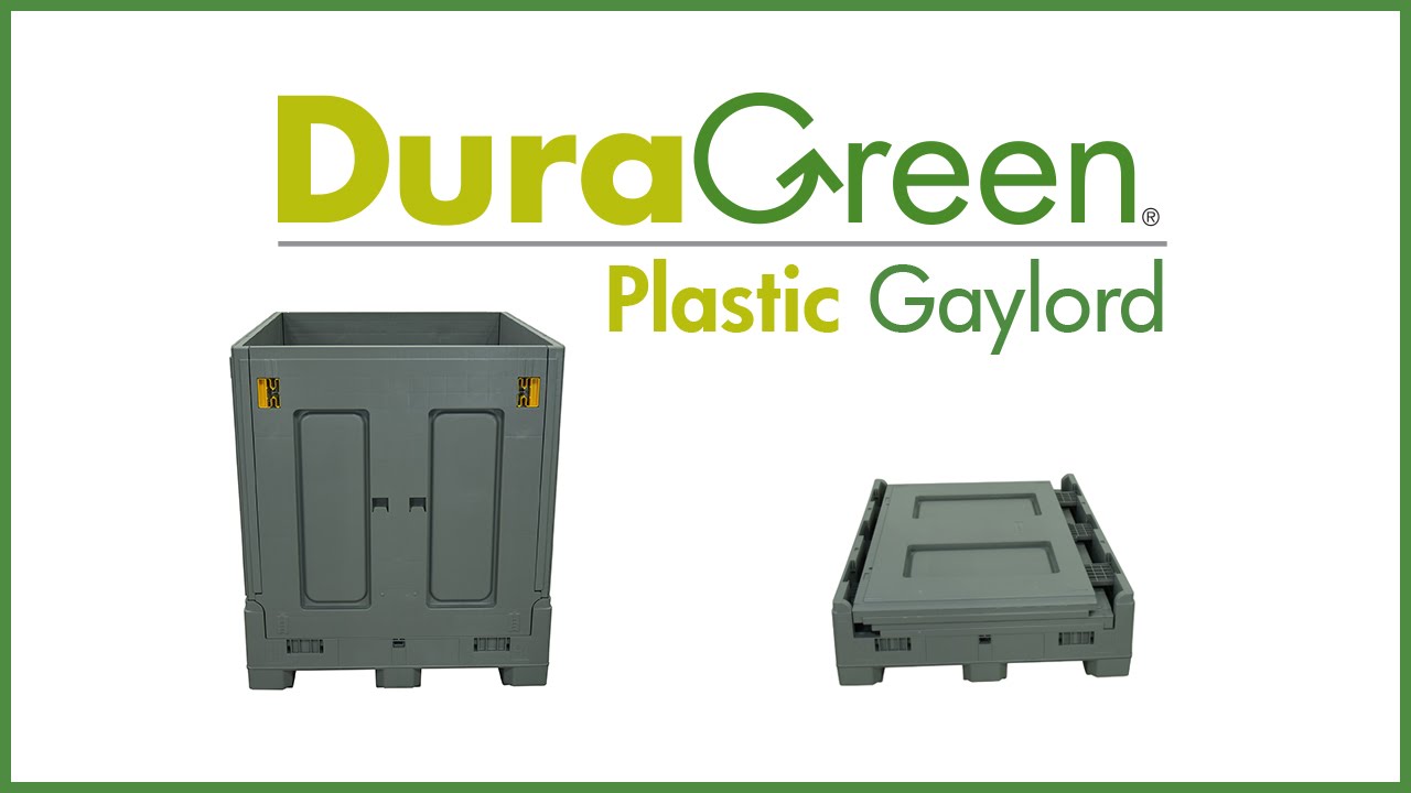 DuraGreen Plastic Gaylord Bulk Container