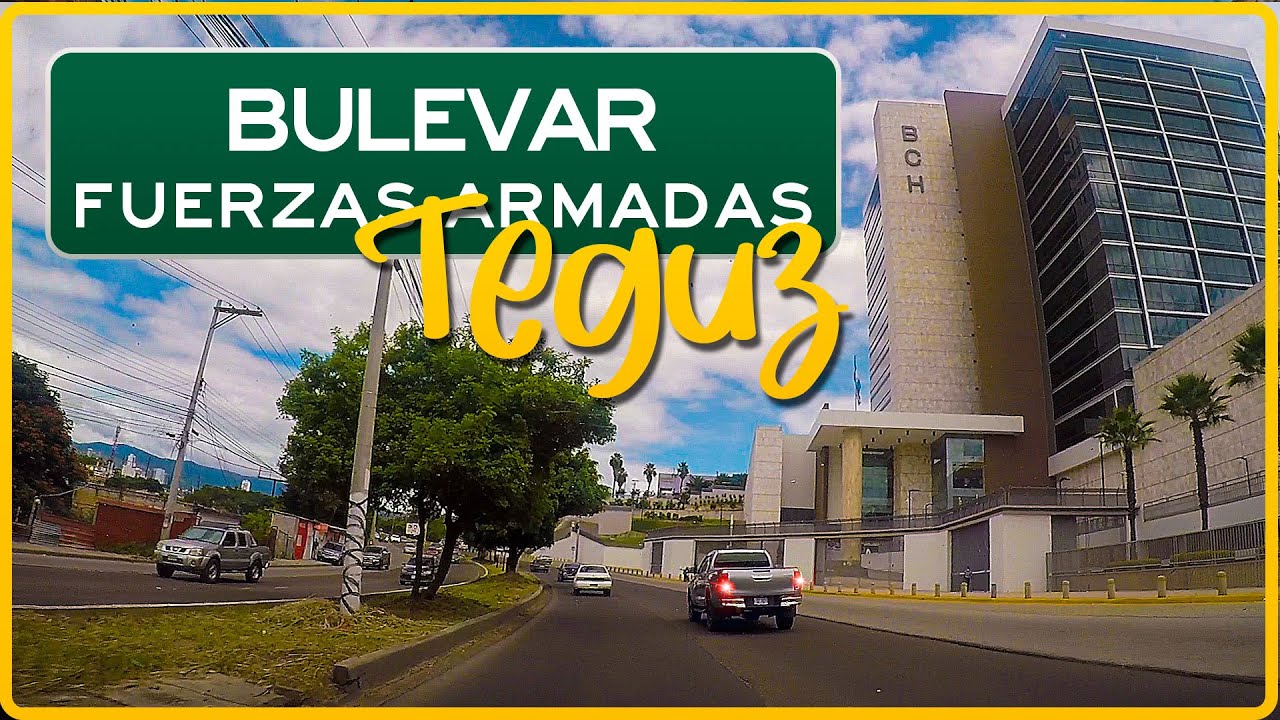 TEGUCIGALPA, HONDURAS: Recorriendo  por el Bulevar FFAA (Fuerzas Armadas)