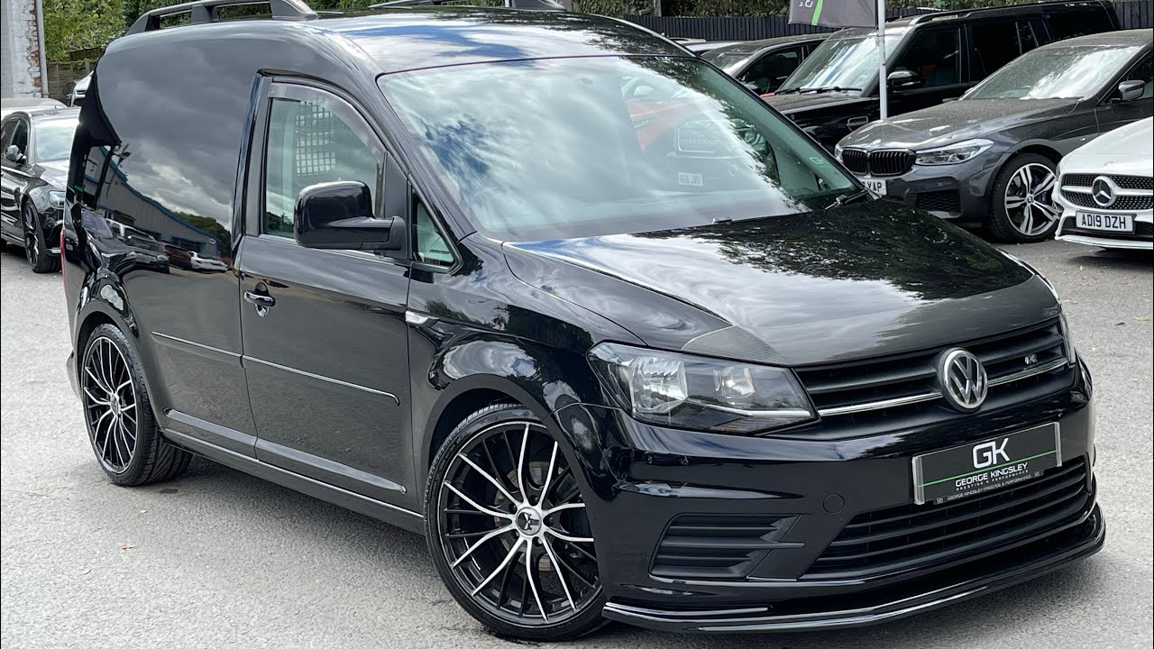 2018/68 VW Caddy C20 TDi with 19 inch Alloys, Leather, Spoilers for sale at George Kingsley