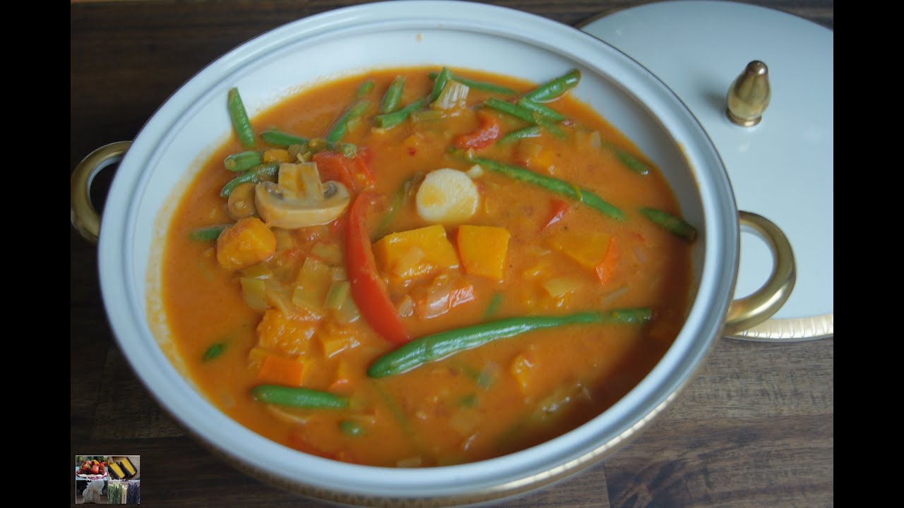 Gemüse-Kokos-Eintopf - Rezept und Anleitung