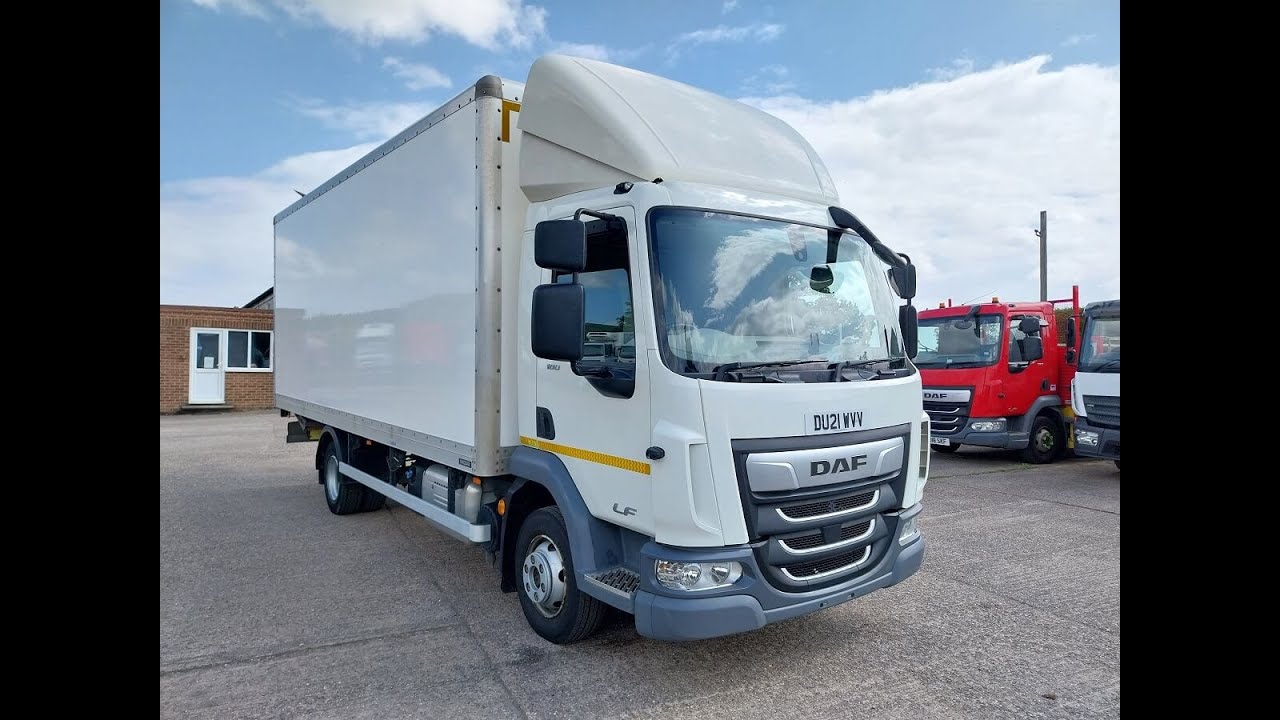 Daf LF 180, 2021, 20ft Box Body, 7.5 Ton Truck, 118000 Kms, Euro 6