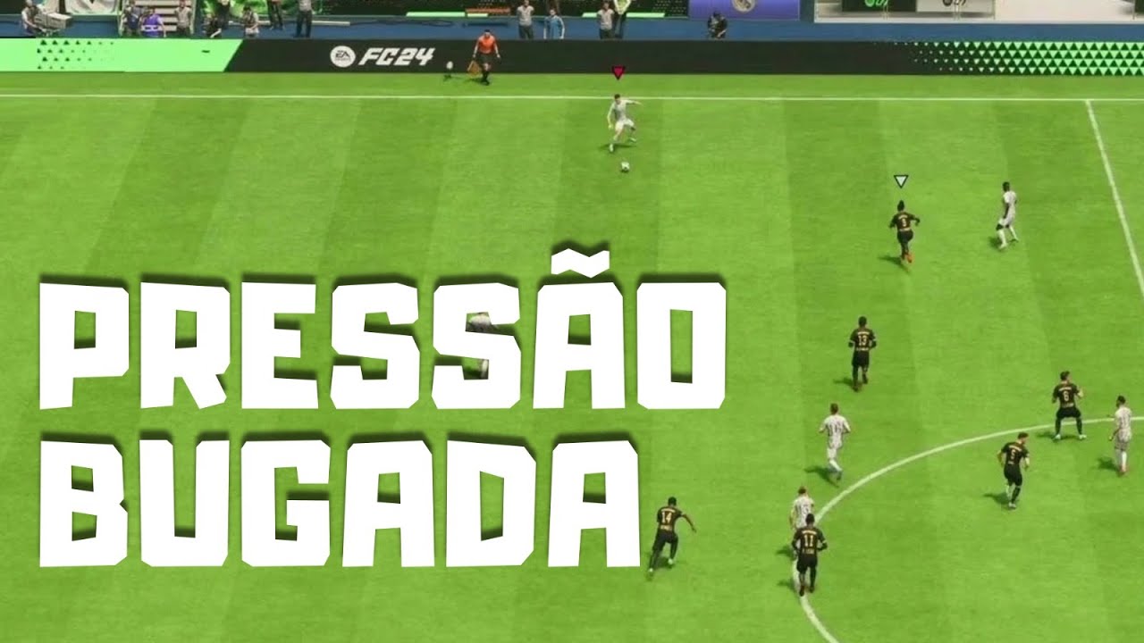 EA Sports FC24 tática pressão que loucura 🔥🔥
