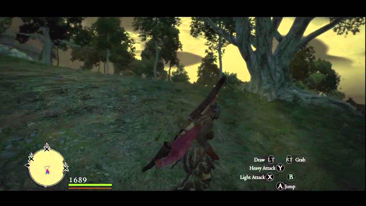 Dragon's Dogma - Wyvern battle part 1 (v.minor spoiler)