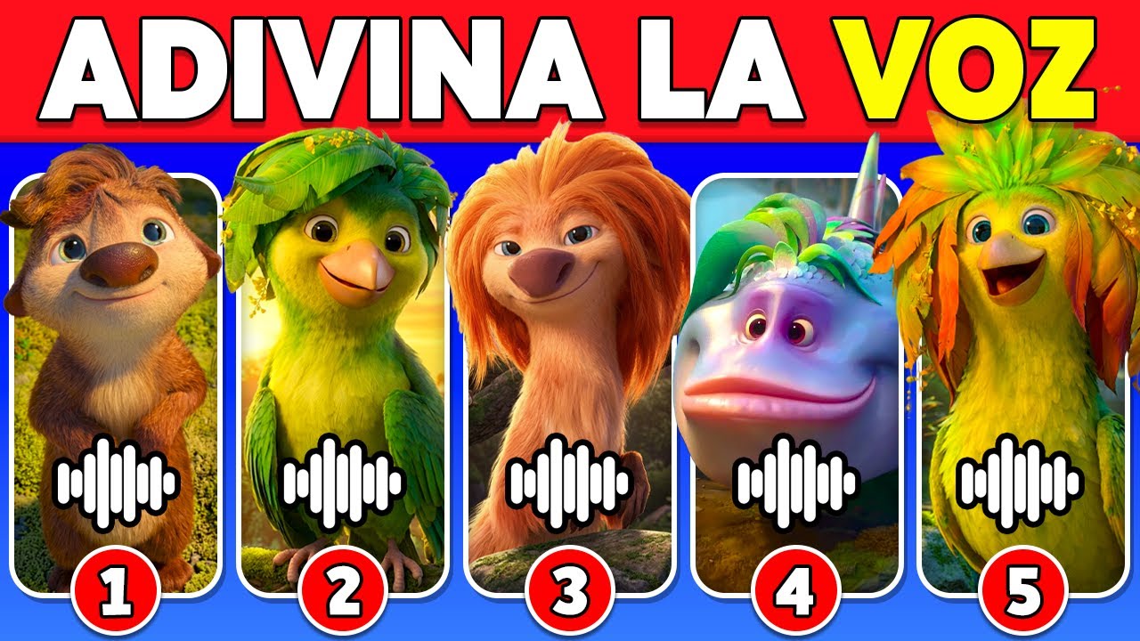 Adivina los personajes de INTERCAMBIADOS por su Voz 🔊🔥 Ivy, Ollie, Boogle