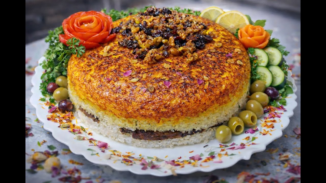 Perfect Golden Fish Tahchin | Crispiest Persian Tahdig Ever | ته‌چین ماهی حلوا با ته‌دیگ زعفرانی