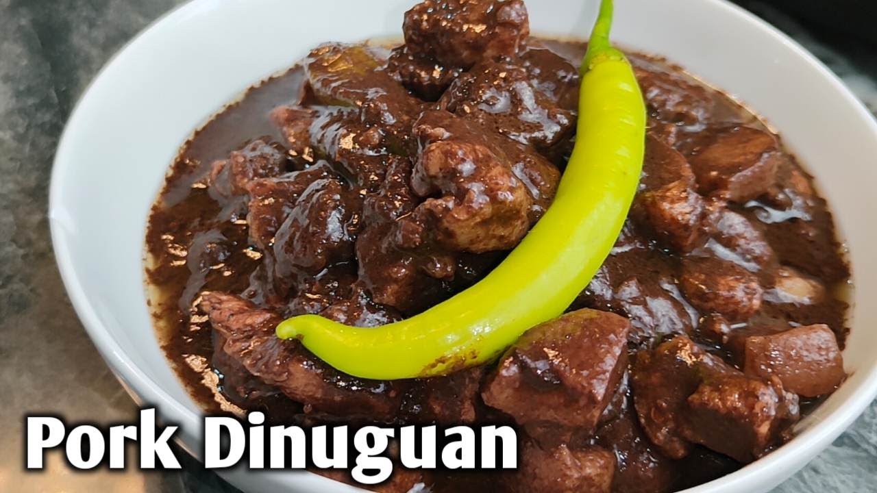Pork Dinuguan na madali lang sundan by mhelchoice Madiskarteng Nanay