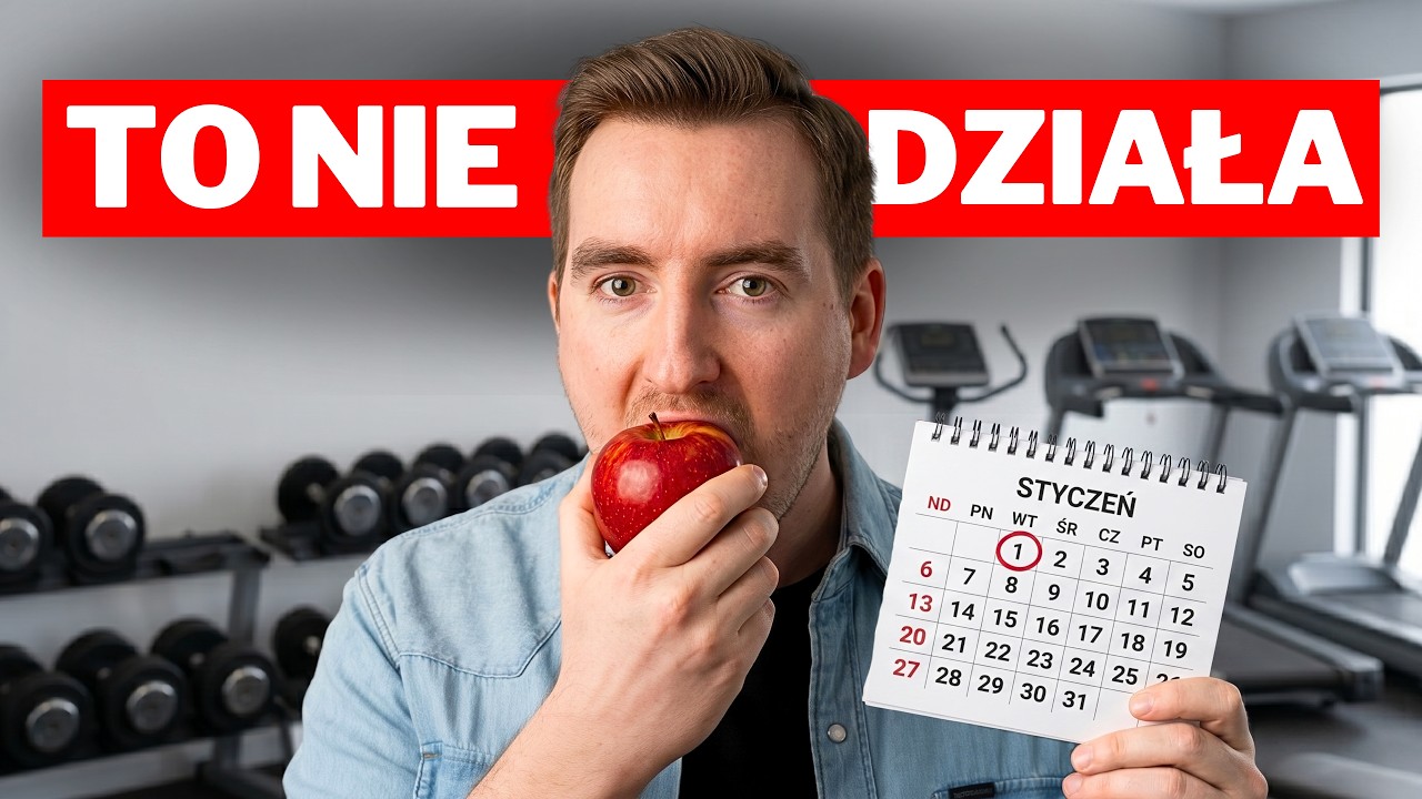 ❌ Czemu postanowienia noworoczne NIE DZIAŁAJĄ? Zmień to w 10 krokach