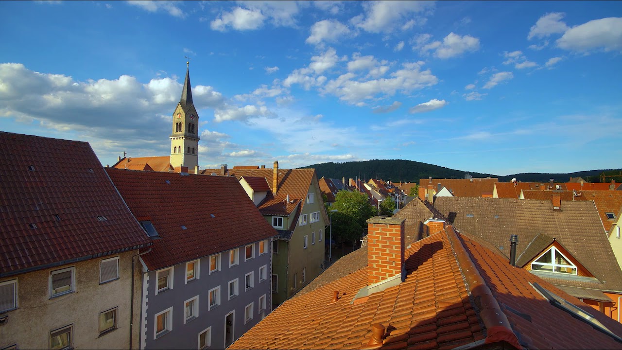 Tuttlingen (Baden-W&uuml;rttemberg) vom Dachboden