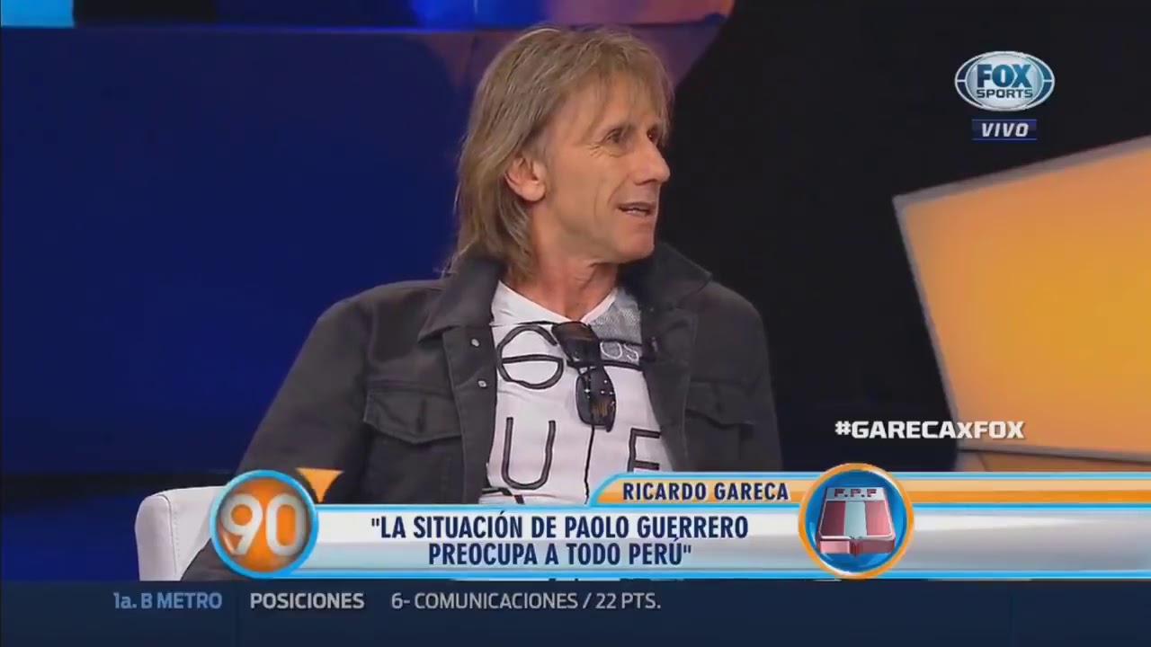 90 minutos 21 Noviembre 2017 Con el Tigre Gareca: No pude dormir por lo de Guerrero