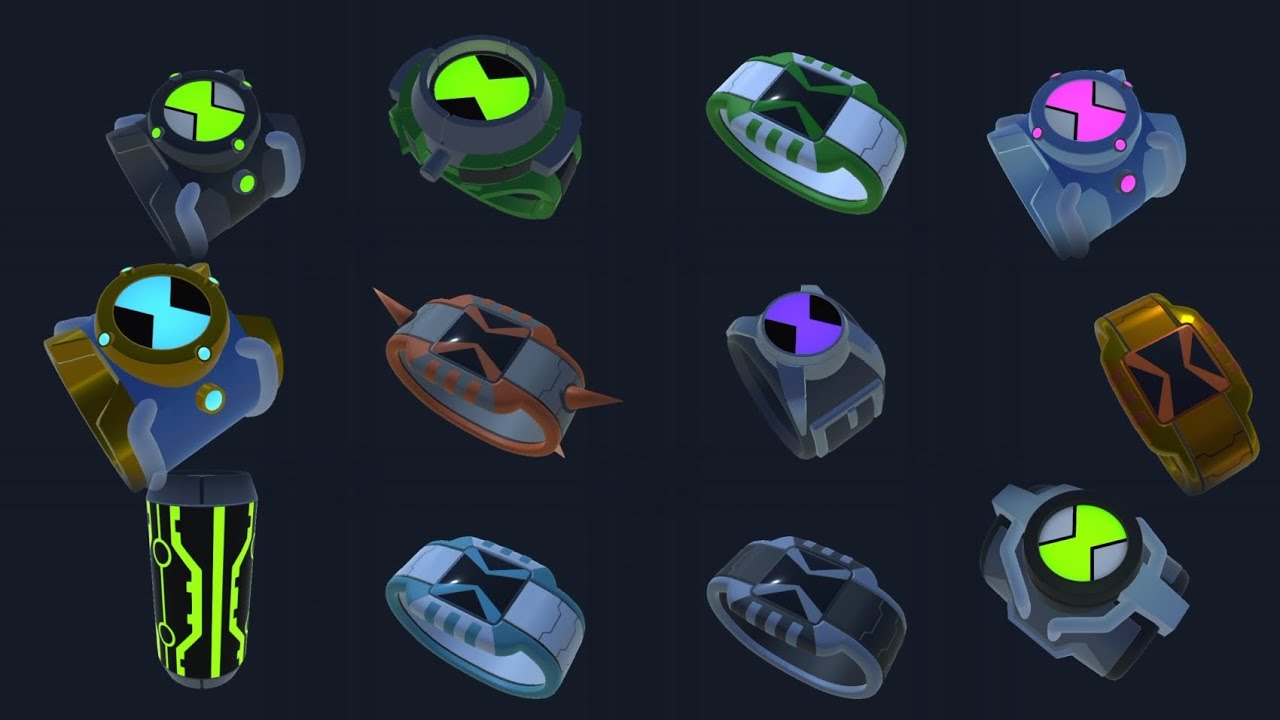 All Omnitrix Created by Azmuth #ben10 #trending #viral #omnitrix #ben23