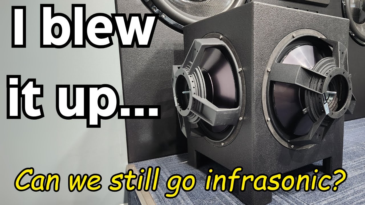 I blew it up, then rebuilt it, Now it's BRUTAL.  15 inch passive radiator subwoofer DIY build.