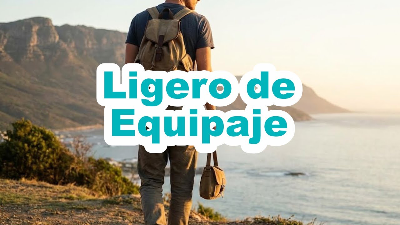 🎵​ Ligero de Equipaje: Aprende a Soltar lo que No te deja Avanzar #musica ​🎶