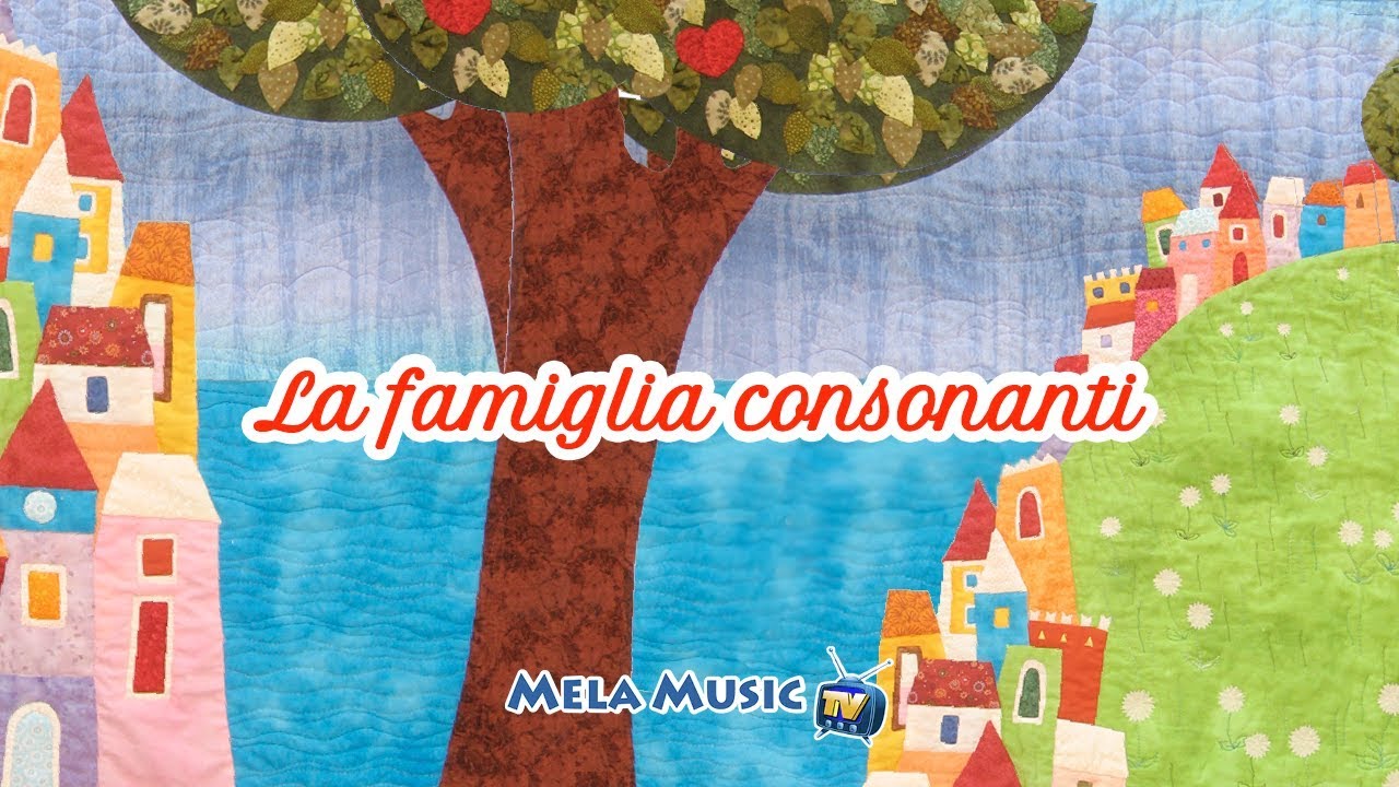 CANTIAMO LA GRAMMATICA - La famiglia consonanti - Canzoni per bambini di Mela Music @Mela_Educational