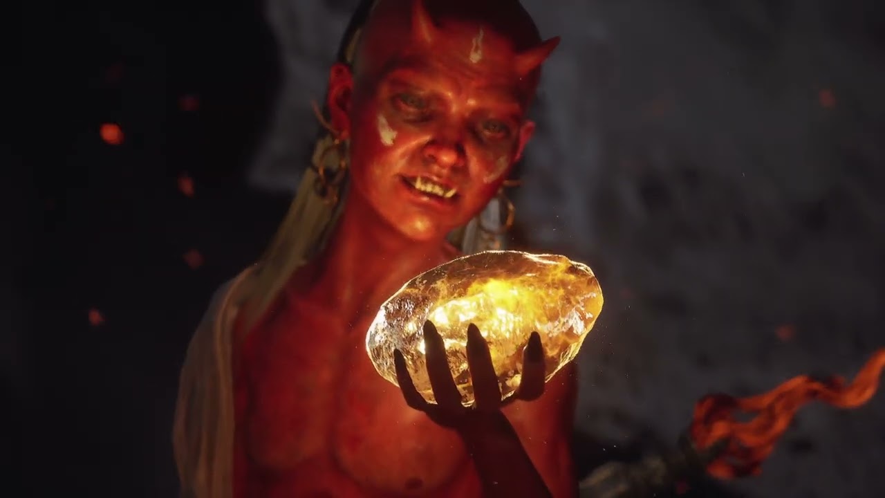 Black Myth: Wukong_Red boy/Yaksha King fight+scene!